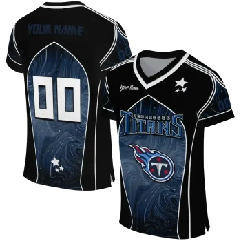 customized tennessee titans halftone slant navy black jersey best selling