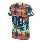 customized tennessee titans horizon palm sunset jersey best selling