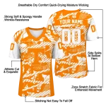 customized tennessee volunteers camo shatter orange jersey best selling