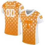 customized tennessee volunteers stacked rectangle orange jersey best selling