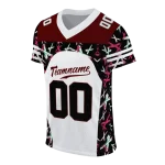 customized texas am aggies brushstroke xs white black jersey best selling