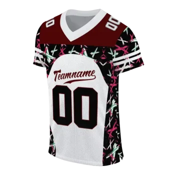 customized texas am aggies brushstroke xs white black jersey fashion forward