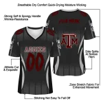 customized texas am aggies dynamic dots white jersey best selling