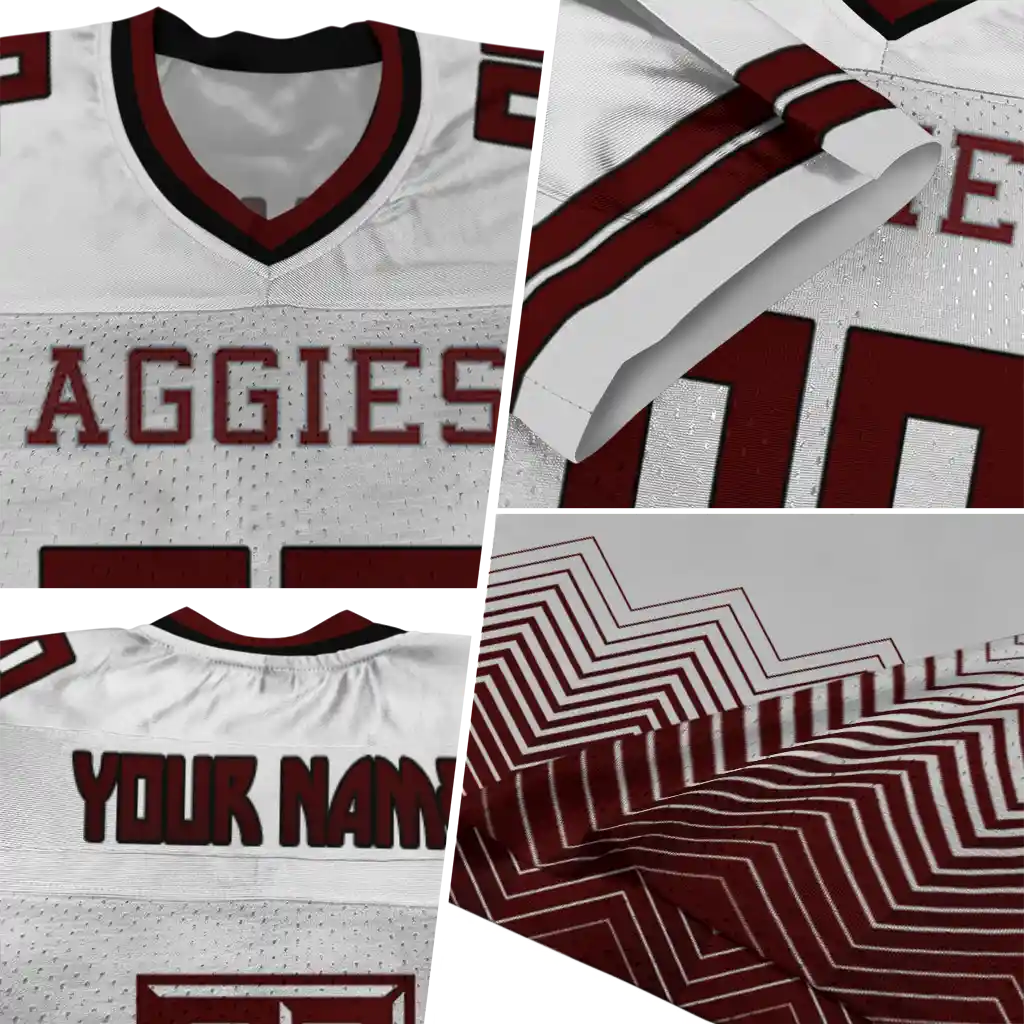 customized texas am aggies halftone sweep white black jersey new arrival customized texas am aggies halftone sweep white black jersey new arrival