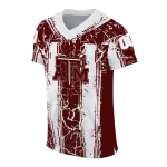 customized texas am aggies rugged stripes maroon jersey best selling