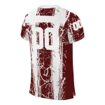 customized texas am aggies rugged stripes maroon jersey best selling