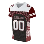 customized texas am aggies tire arrows maroon black white jersey best selling