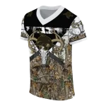customized texas state bobcats antler skull camouflage hunting jersey best selling