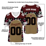 customized texas state bobcats brushstroke xs gold black jersey best selling