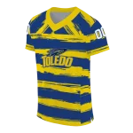 customized toledo rockets art stripe blue jersey best selling