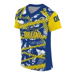 customized toledo rockets camo shatter blue jersey best selling