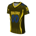 customized toledo rockets dynamic dots gold jersey best selling
