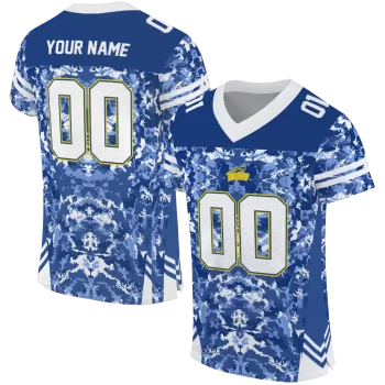 customized toledo rockets mirrored pattern blue jersey best selling