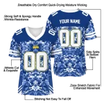 customized toledo rockets mirrored pattern blue jersey best selling