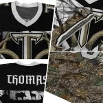 customized troy trojans antler skull camouflage hunting jersey best selling
