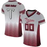 customized troy trojans halftone sweep grey black jersey best selling