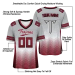 customized troy trojans halftone sweep grey black jersey best selling