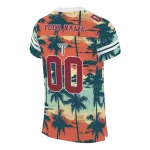 customized troy trojans horizon palm sunset jersey best selling
