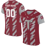 customized troy trojans stripe block red jersey best selling