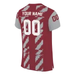customized troy trojans stripe block red jersey best selling