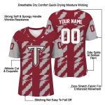 customized troy trojans stripe block red jersey best selling