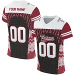 customized troy trojans tire arrows red black white jersey best selling