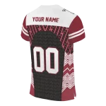 customized troy trojans tire arrows red black white jersey best selling