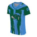 customized tulane green wave striped texture green jersey best selling