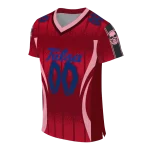 customized tulsa golden hurricane dynamic dots red jersey best selling
