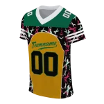 customized uab blazers brushstroke xs gold black jersey best selling
