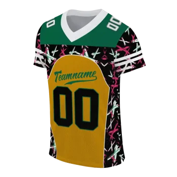 customized uab blazers brushstroke xs gold black jersey fashion forward