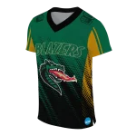 customized uab blazers halftone flow green black jersey best selling