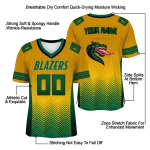 customized uab blazers halftone sweep gold black jersey best selling
