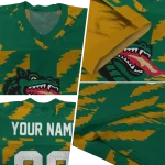 customized uab blazers stripe block green jersey best selling