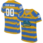 customized ucla bruins art stripe blue jersey best selling