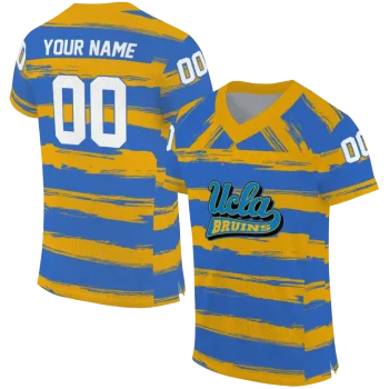 customized ucla bruins art stripe blue jersey best selling