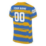 customized ucla bruins art stripe blue jersey best selling