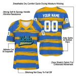 customized ucla bruins art stripe blue jersey best selling