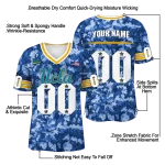 customized ucla bruins camouflage abstract blue jersey best selling