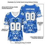 customized ucla bruins mirrored pattern blue jersey best selling