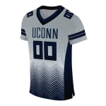 customized uconn huskies halftone sweep grey black jersey best selling