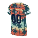 customized uconn huskies horizon palm sunset jersey best selling