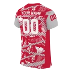 customized unlv rebels camo shatter red jersey best selling