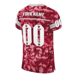 customized unlv rebels camouflage abstract red jersey best selling