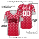 customized unlv rebels stacked rectangle red jersey best selling