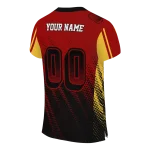 customized usc trojans halftone flow red black jersey best selling