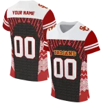 customized usc trojans tire arrows red black white jersey best selling