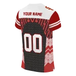 customized usc trojans tire arrows red black white jersey best selling