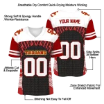 customized usc trojans tire arrows red black white jersey best selling