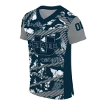 customized utah state aggies camo shatter navy jersey best selling